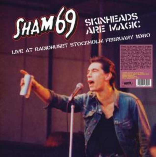 Skinheads Are Magic: Live in Stockholm 02/02/1980, Vinyl / 12" Album Coloured Vinyl (Limited Edition) Vinyl