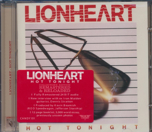 Hot Tonight, CD / Remastered Album Cd