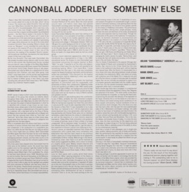 Somethin' Else, Vinyl / 12" Album Vinyl