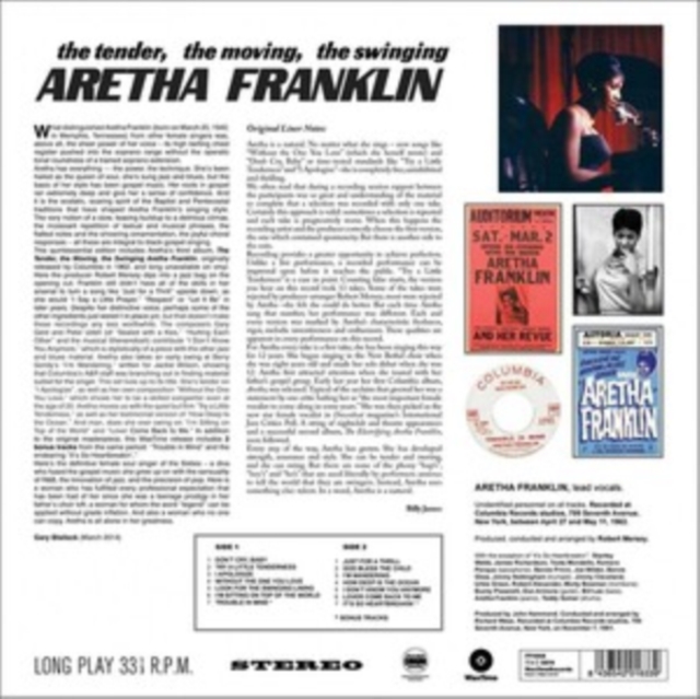 The Tender, the Moving, the Swinging Aretha Franklin, Vinyl / 12" Album Vinyl