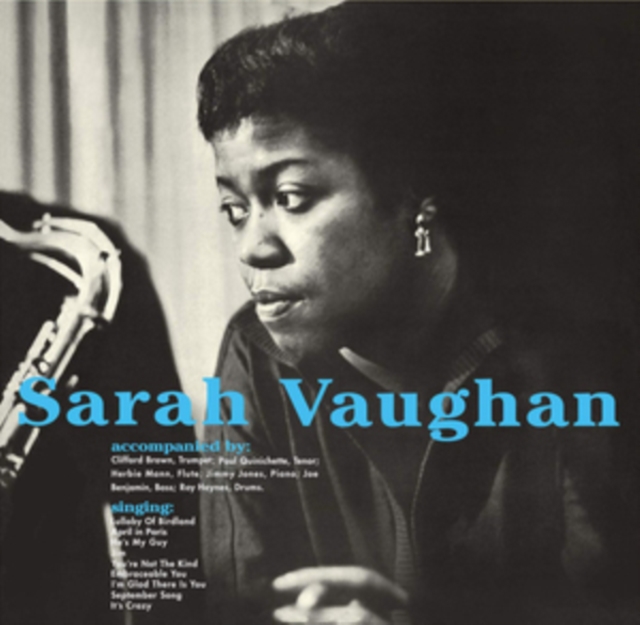 Sarah Vaughan With Clifford Brown, Vinyl / 12" Album (Clear vinyl) (Limited Edition) Vinyl