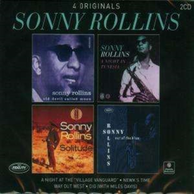 Sonny Rollins: 4 Originals: A Night at the 'Village Vanguard'/Newk's Theme/Way Out West/Dig.., CD / Album Cd
