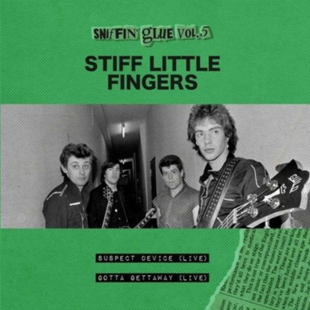 Sniffin' Glue: Suspect Device (Live)/Gotta Gettaway (Live), Vinyl / 7" Single Coloured Vinyl Vinyl