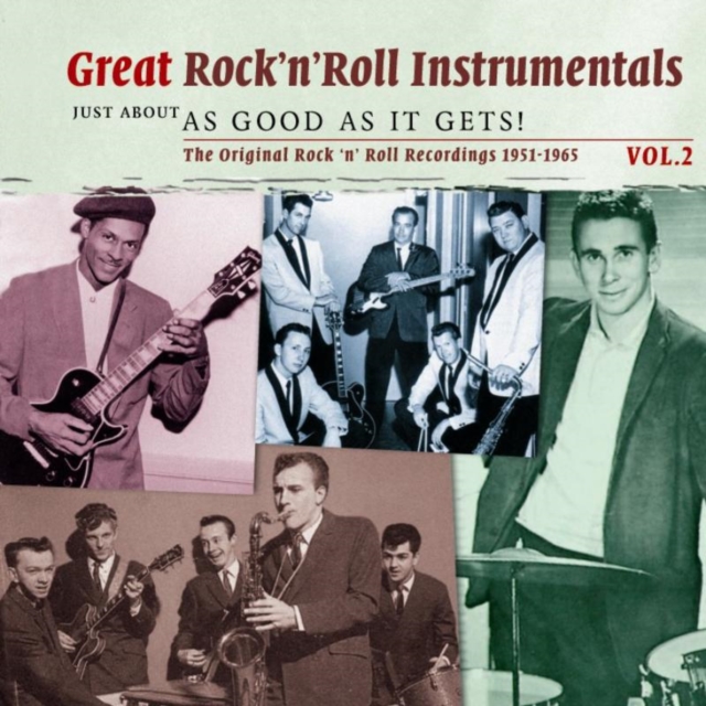 Great Rock 'N' Roll Instrumentals: The Original Rock 'N' Roll Recordings 1950-1960, CD / Album Cd