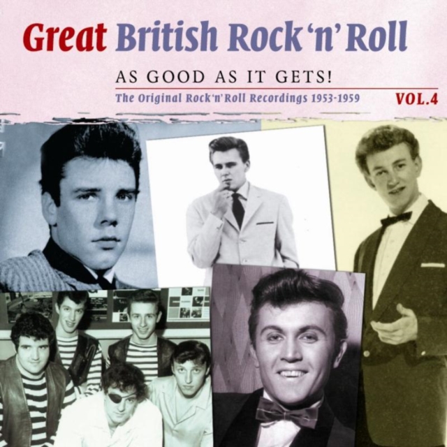 Great British Rock 'N' Roll: The Original Rock 'N' Roll Recordings 1953-1959, CD / Album Cd