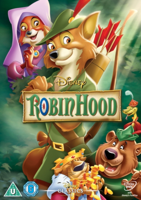 Robin Hood (Disney), DVD  DVD