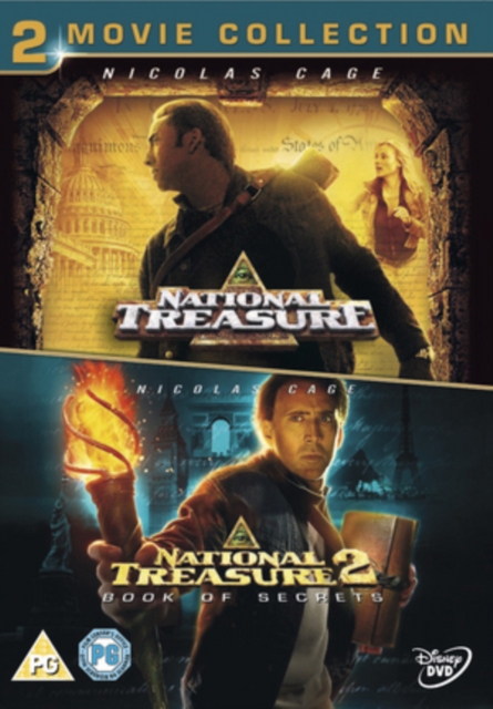 National Treasure 1 and 2, DVD  DVD