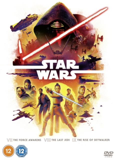 Star Wars Trilogy: Episodes VII, VIII and IX, DVD DVD