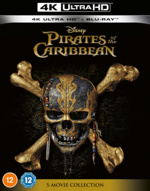 Pirates of the Caribbean: 5-movie Collection, Blu-ray BluRay