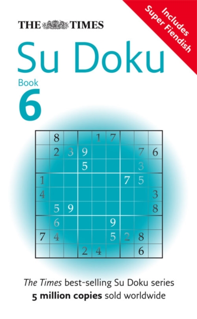 The Times Su Doku Book 6 : 150 Challenging Puzzles from the Times, Paperback / softback Book
