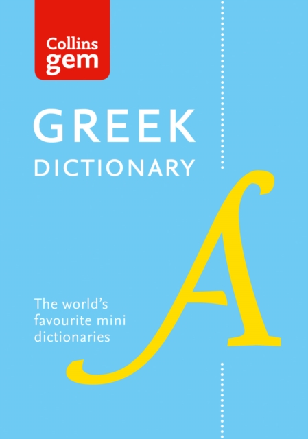 Greek Gem Dictionary : The World's Favourite Mini Dictionaries, Paperback / softback Book