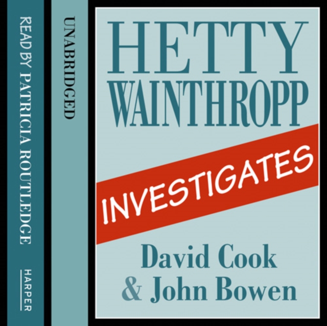 Hetty Wainthropp Investigates, eAudiobook MP3 eaudioBook