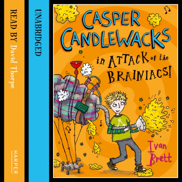 Casper Candlewacks in Attack of the Brainiacs!, eAudiobook MP3 eaudioBook