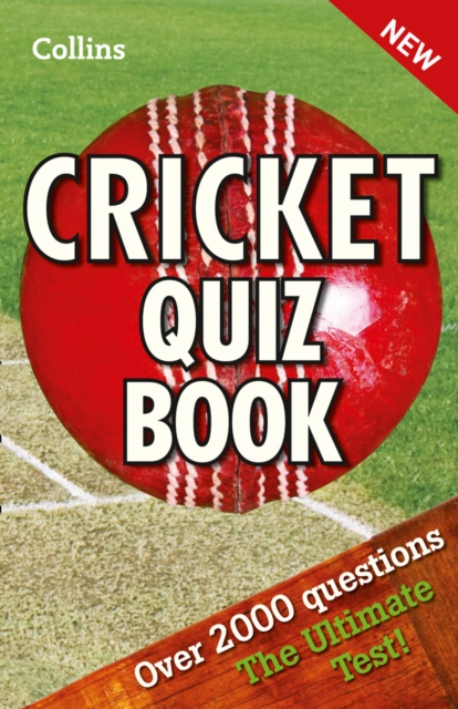 Collins Cricket Quiz Book, Paperback Book