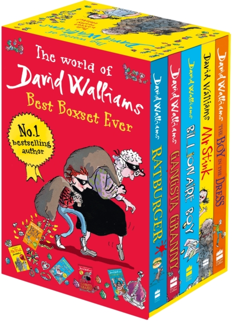 The World of David Walliams: Best Boxset Ever, Multiple-component retail product, slip-cased Book