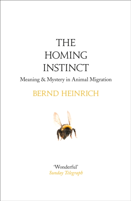 The Homing Instinct : Meaning and Mystery in Animal Migration, Paperback / softback Book