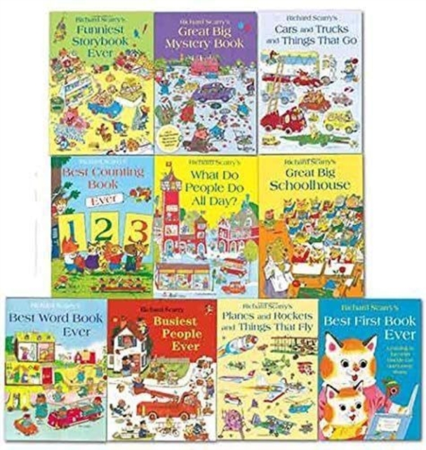 Richard Scarrys Best Collection Ever! - 10-book collection, Multiple-component retail product Book
