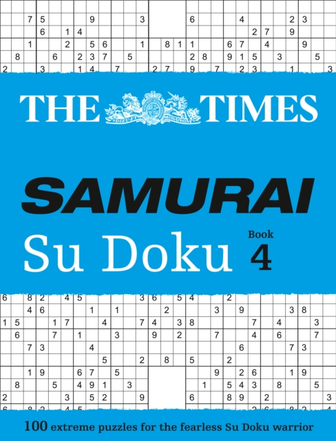The Times Samurai Su Doku 4 : 100 Challenging Puzzles from the Times, Paperback / softback Book