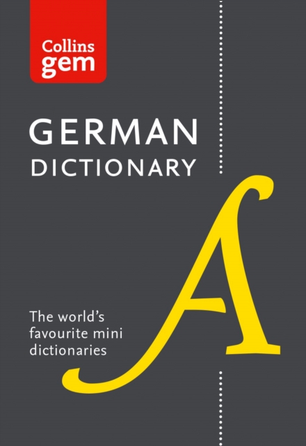 German Gem Dictionary : The World's Favourite Mini Dictionaries, Paperback / softback Book