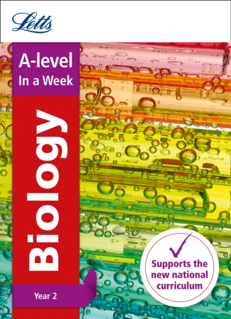 A -level Biology Year 2 In a Week : Ideal for Home Learning, 2022 and 2023 Exams, Paperback / softback Book