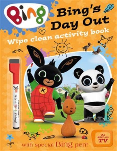 Bing's Day Out : Wipe Clean Activity Book, Paperback / softback Book