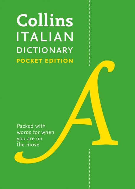 Italian Pocket Dictionary : The Perfect Portable Dictionary, Paperback / softback Book