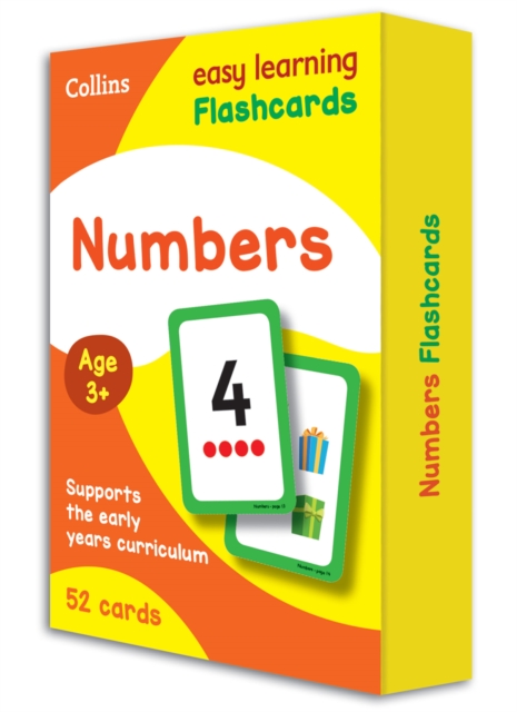 Numbers Flashcards : Ideal for Home Learning, Cards Book