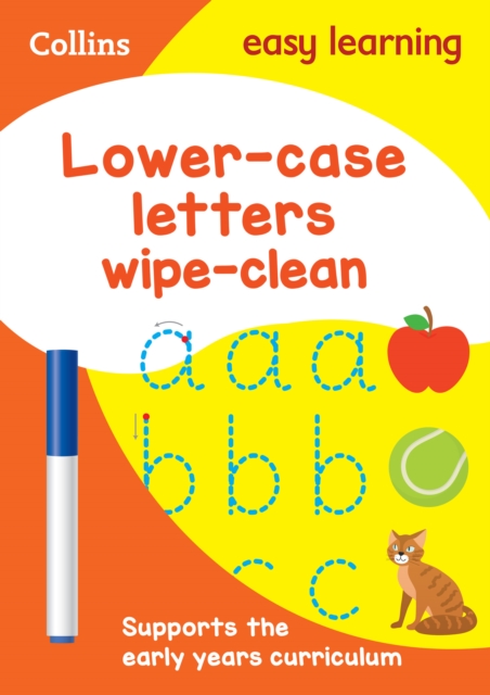 Lower Case Letters Age 3-5 Wipe Clean Activity Book : Ideal for Home Learning, Other book format Book