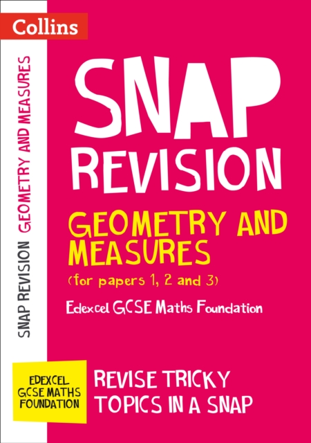 Geometry and Measures (for papers 1, 2 and 3): Edexcel GCSE 9-1 Maths Foundation, Paperback / softback Book