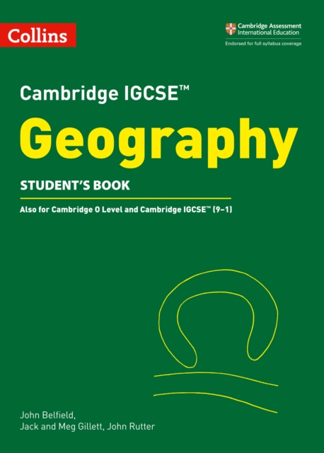 Cambridge IGCSE™ Geography Student's Book, Paperback / softback Book