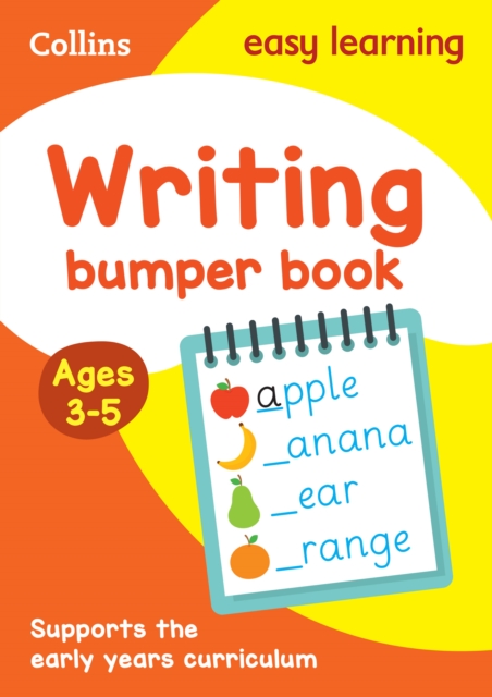 Writing Bumper Book Ages 3-5 : Ideal for Home Learning, Paperback / softback Book