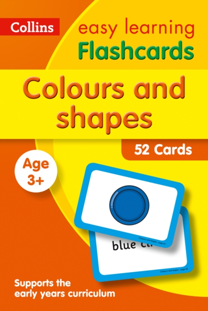 Colours and Shapes Flashcards : Ideal for Home Learning, Cards Book