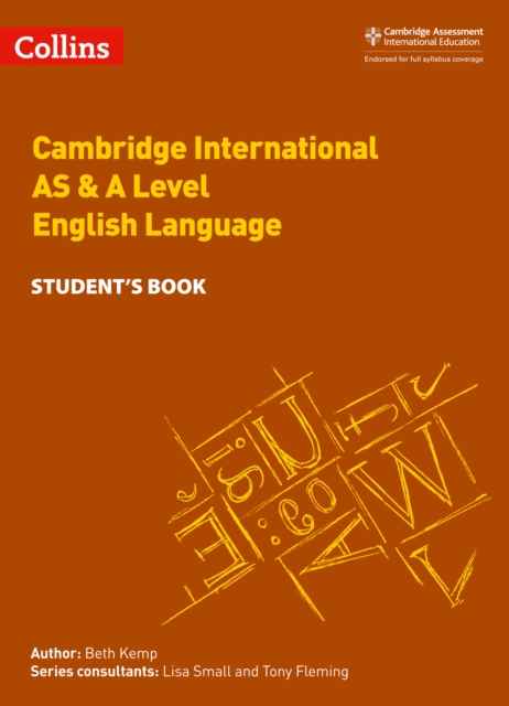 Cambridge International AS & A Level English Language Student's Book, Paperback / softback Book