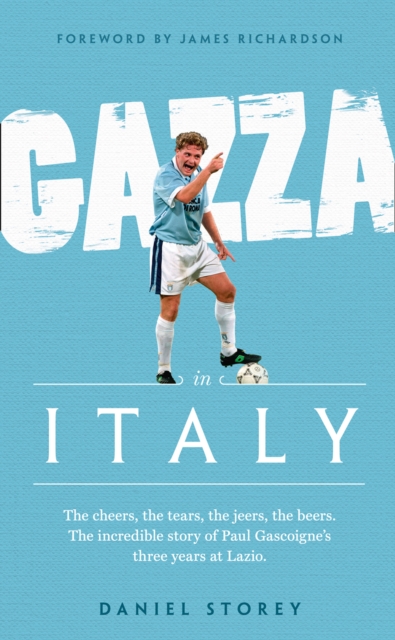 Gazza in Italy, Hardback Book