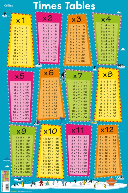 Times Tables, Loose-leaf Book