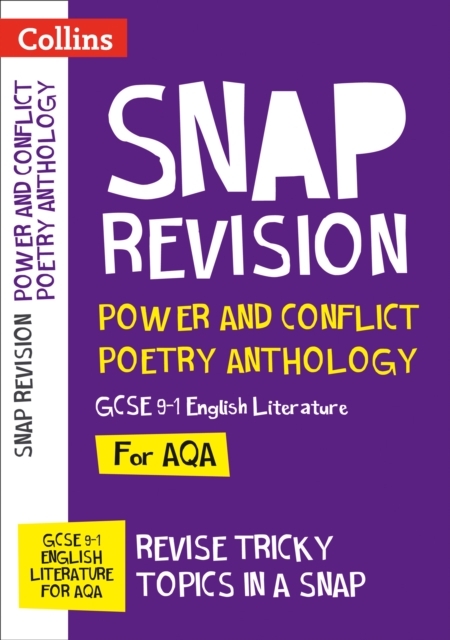AQA Poetry Anthology Power and Conflict Revision Guide : Ideal for Home Learning, 2022 and 2023 Exams, Paperback / softback Book