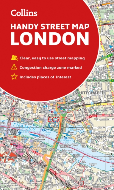 Collins London Handy Street Map, Sheet map, folded Book