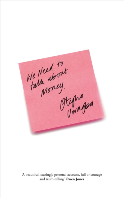 We Need to Talk About Money, Hardback Book