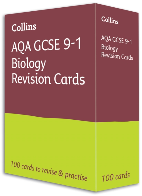 AQA GCSE 9-1 Biology Revision Cards : Ideal for the 2024 and 2025 Exams, Cards Book