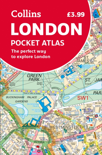 London Pocket Atlas, Paperback / softback Book