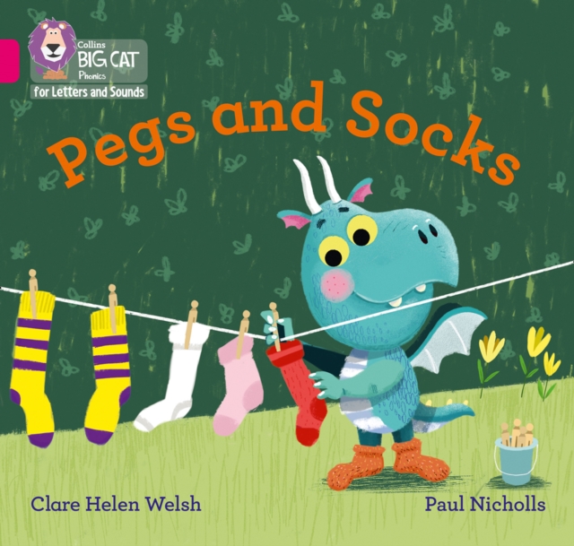 Pegs and Socks : Band 01b/Pink B, Paperback / softback Book
