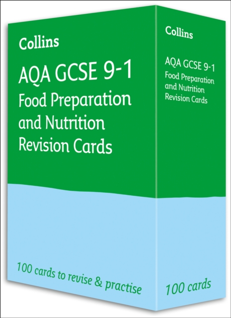 AQA GCSE 9-1 Food Preparation & Nutrition Revision Cards : Ideal for the 2024 and 2025 Exams, Cards Book