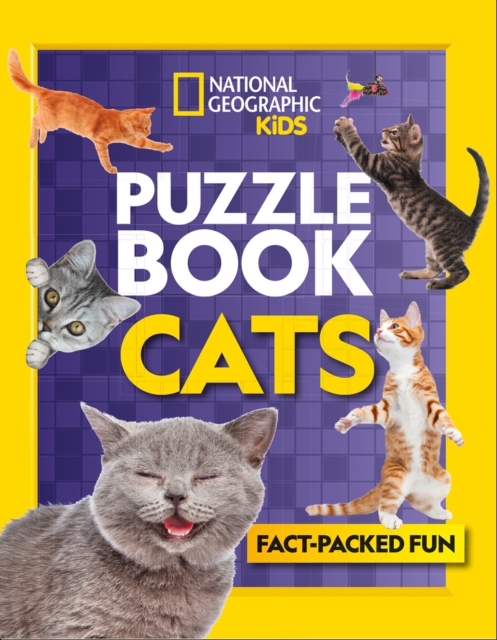 Puzzle Book Cats : Brain-Tickling Quizzes, Sudokus, Crosswords and Wordsearches, Paperback / softback Book