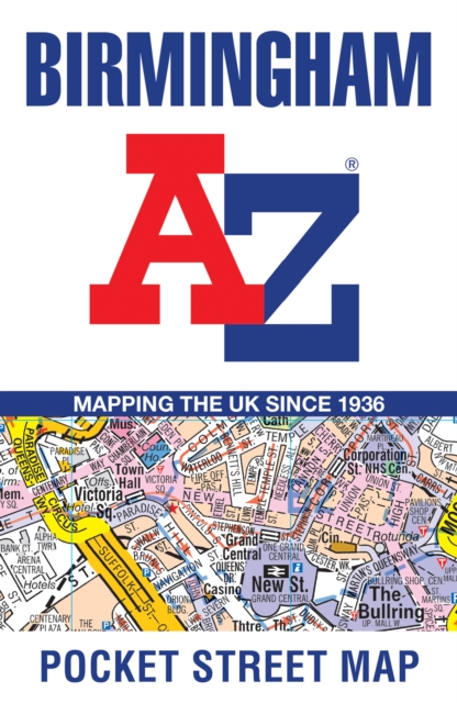 Birmingham A-Z Pocket Street Map, Sheet map, folded Book