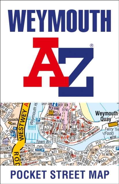 Weymouth A-Z Pocket Street Map,  Book