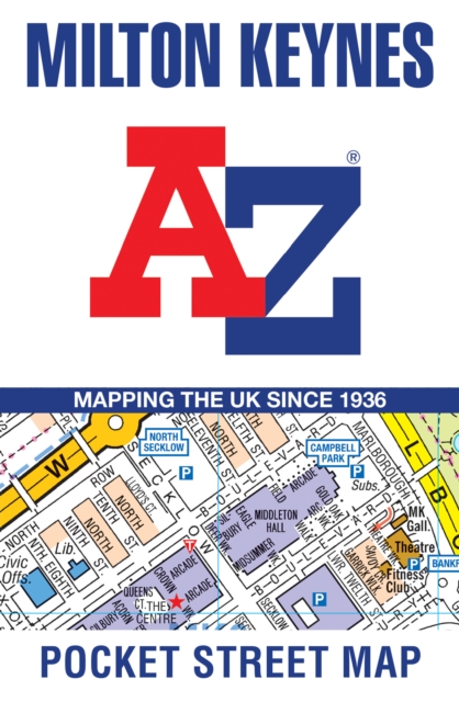 Milton Keynes A-Z Pocket Street Map, Sheet map, folded Book
