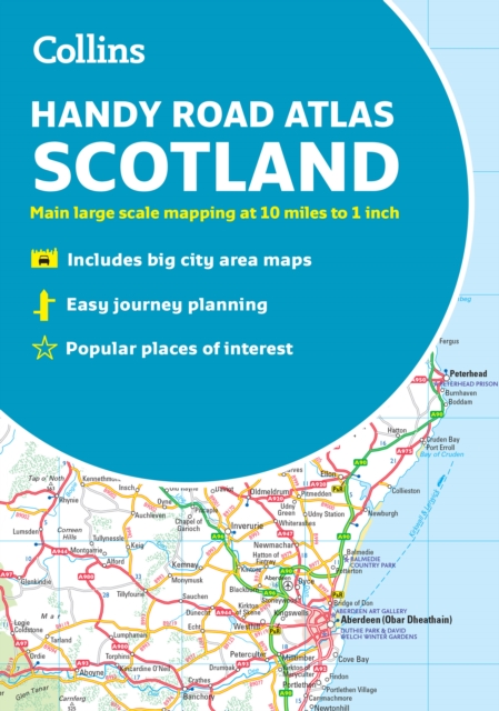 Collins Handy Road Atlas Scotland : A5 Paperback, Paperback / softback Book