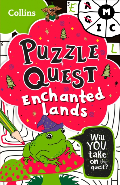 Enchanted Lands : Solve More Than 100 Puzzles in This Adventure Story for Kids Aged 7+, Paperback / softback Book