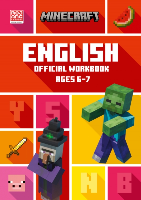 Minecraft English Ages 6-7 : Official Workbook, Paperback / softback Book