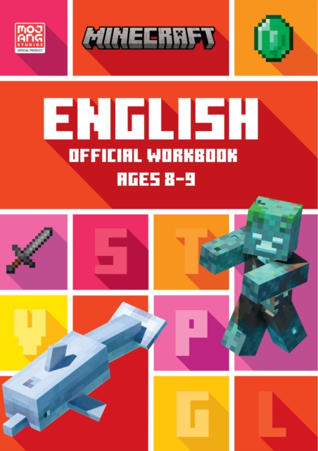 Minecraft English Ages 8-9 : Official Workbook, Paperback / softback Book